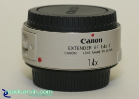 Canon Extender EF 1.4X II - Telephoto Extender: The latest telephoto extender designed to work with Canon EOS cameras and and specific telephoto and zoom lenses.